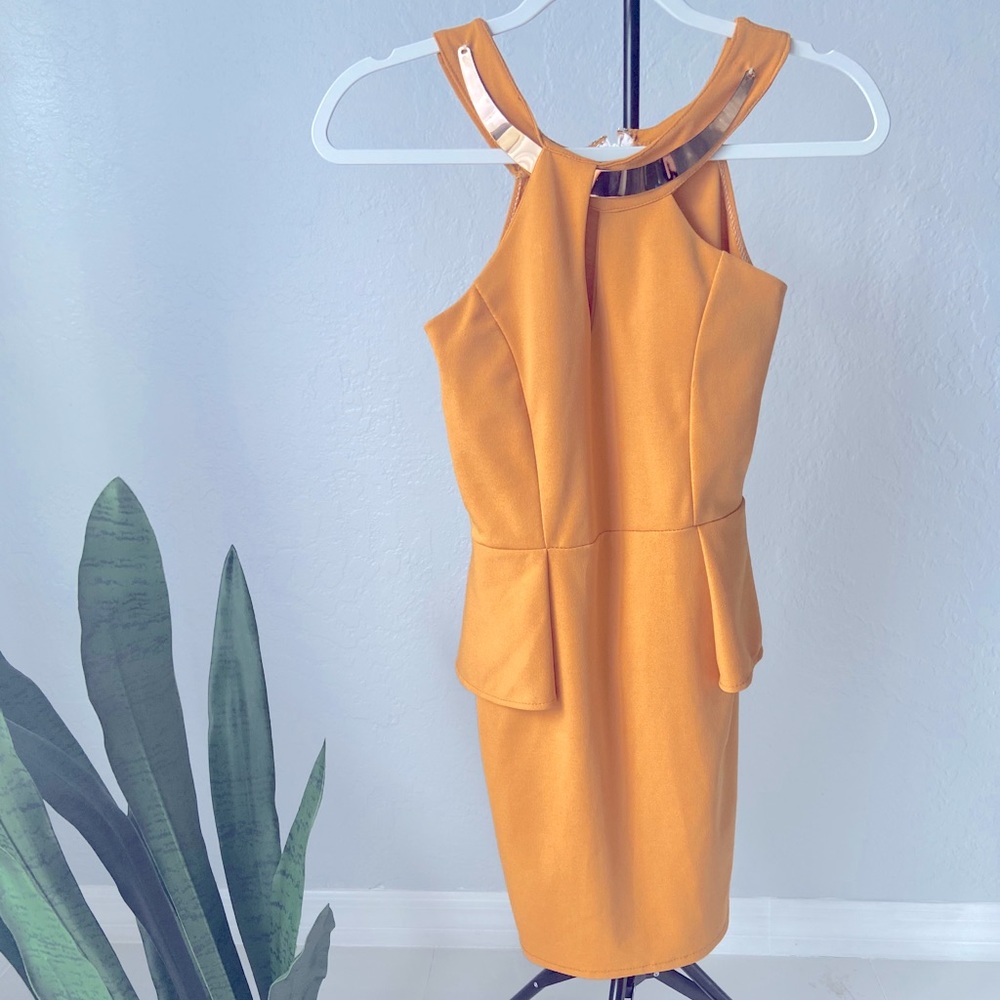 Peplum dress